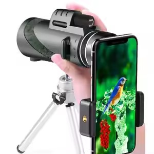 Wholesale Cheap 12×50 40×60 High Guality Monocular Telescope for Smartphone Hunting Bird Watching