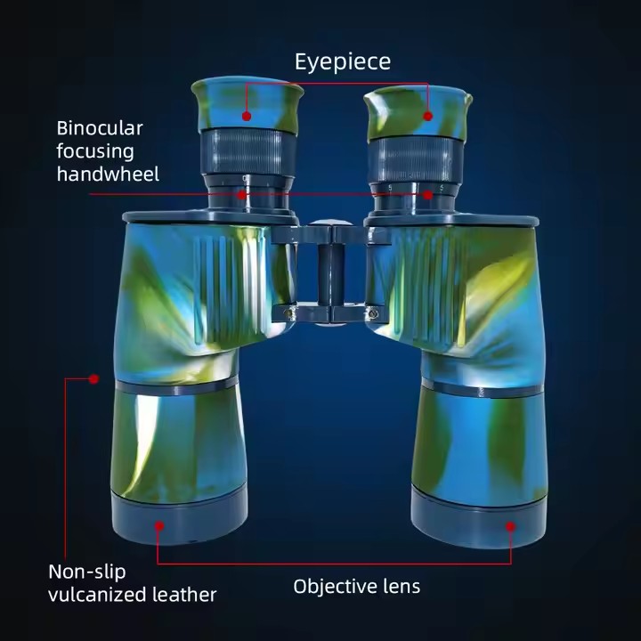 Binoculars 20×50 for Adults, Waterproof/Professional Binoculars Durable & Clear BAK4 Prism FMC Lens, Suitable for Outdoor Sports