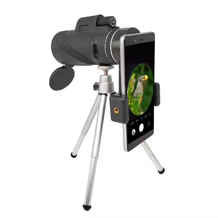 40×60 Monocular Telescope 12×50 16×52 High Power Shockproof Handheld Spyglass Telescope for Adults